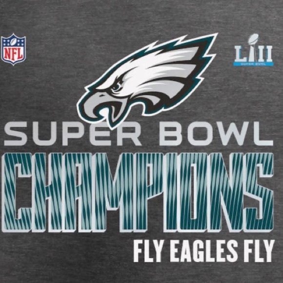 🦅 SUPER BOWL LII CHAMPIONS LS T-Shirt - Picture 3 of 3